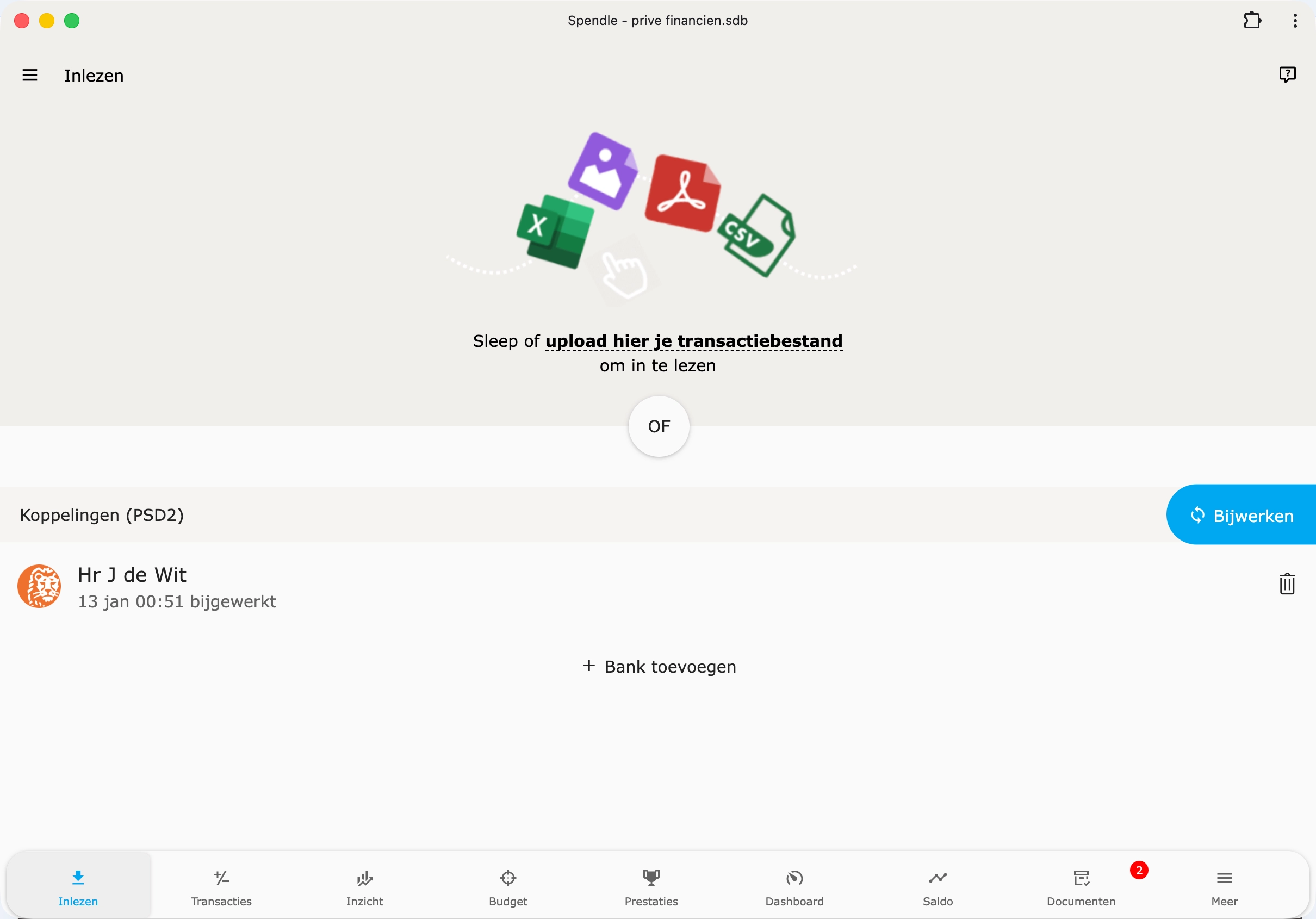 PSD2 bankkoppeling voor automatisch transacties ophalen